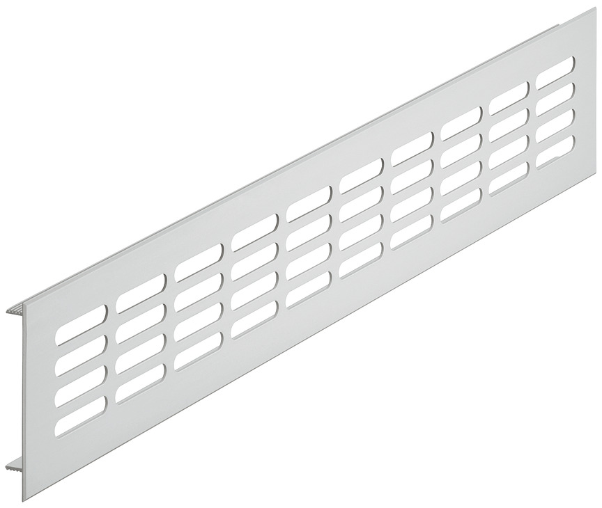 Szellőzőrács szögletes 100x400mm alu