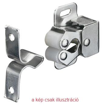 Görgős csappantyú fényes horganyzott