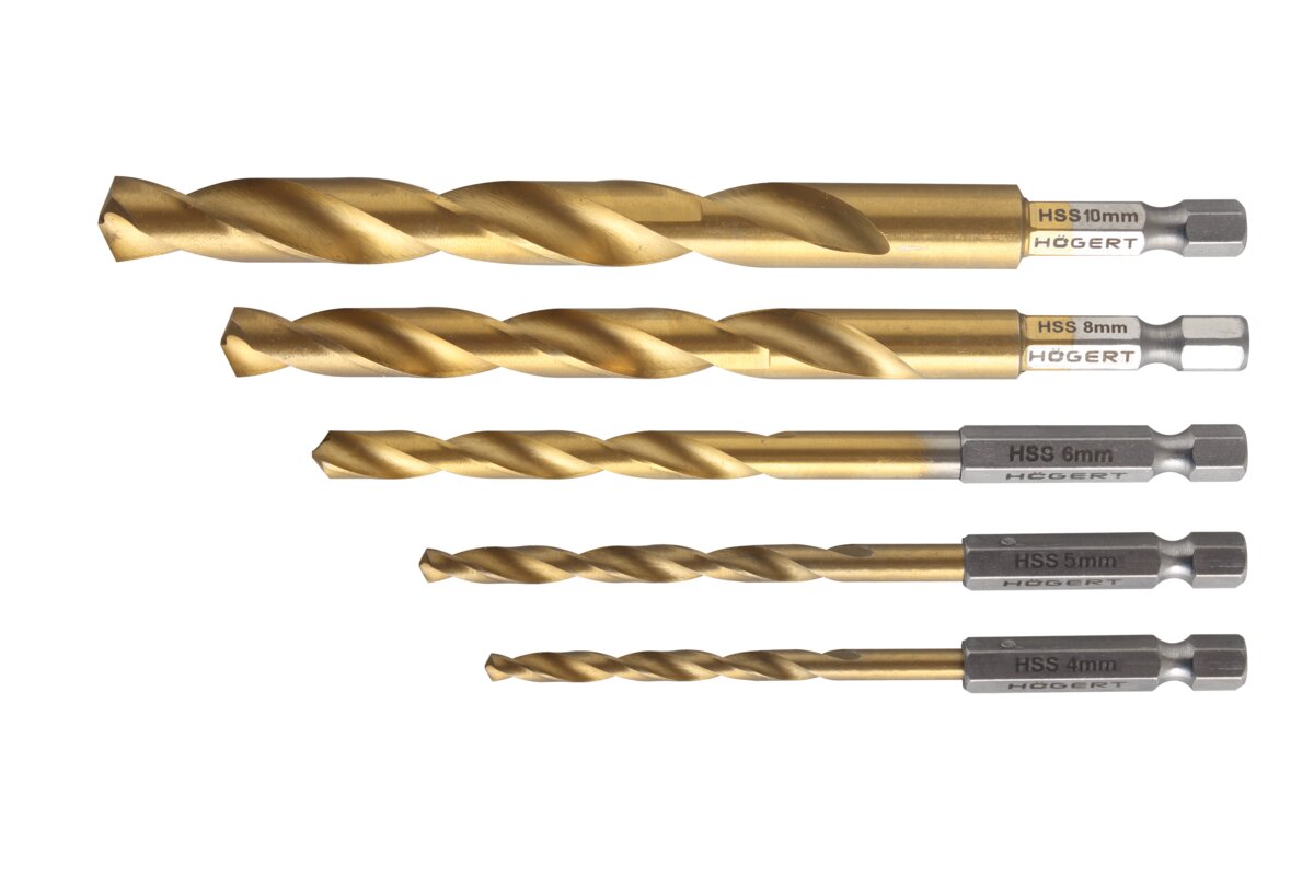 HÖGERT Furószár készlet fémhez BIT