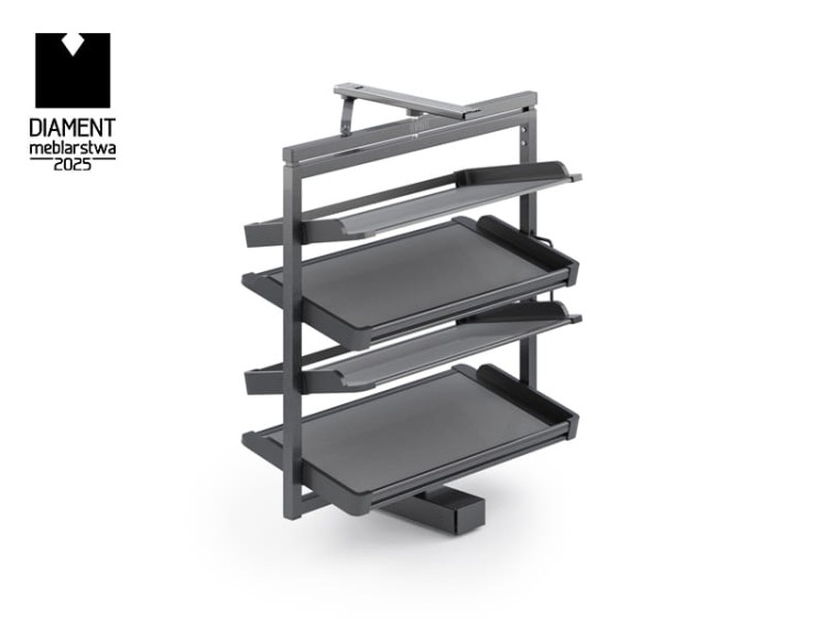 ATM cipőtartó WB-671x4 790-990 antracit 39738