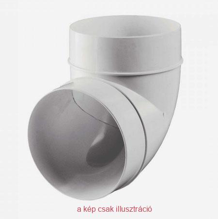 Kerek légcsatorna 90 fokos idom 150 mm