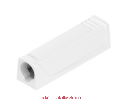 BLUM Tip-On egyenes adapter fehér 956.1201