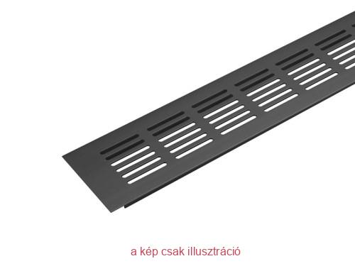ATM Szellőzőrács 60x250mm fekete