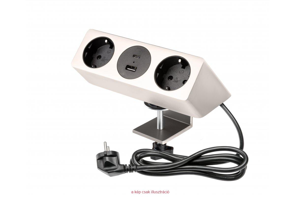 GTV Sofito inox sarok konnektor 3-as GT-AE-GMSOF2S51