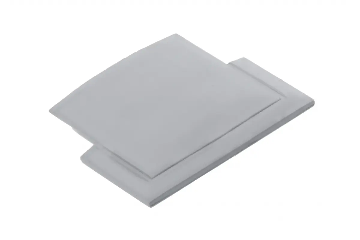 ALU profil végzáró elem süllyeszthető típushoz  PA-ZASGLAX-00