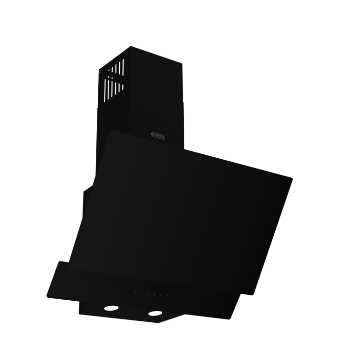 Páraelszívó EVIDO SKY PRO 60B 1 motoros, fekete üveg A energiaosztály