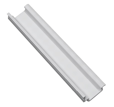 ALU profil LED szalaghoz szögbemart / süllyeszthető) 2m