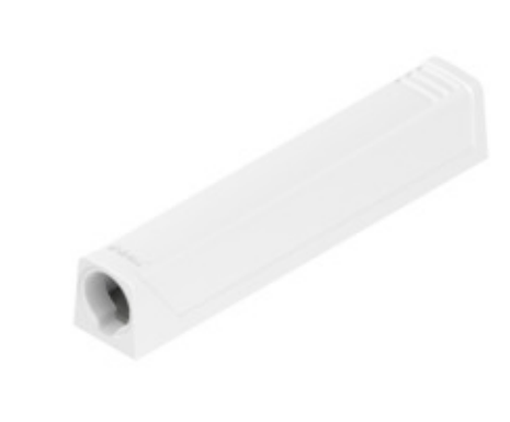 BLUM Tip-On hosszított egyenes adapter fehér 956A1201
