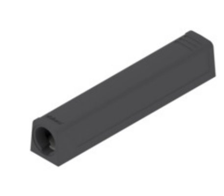 BLUM Tip-On hosszított egyenes adapter fekete 956A1201