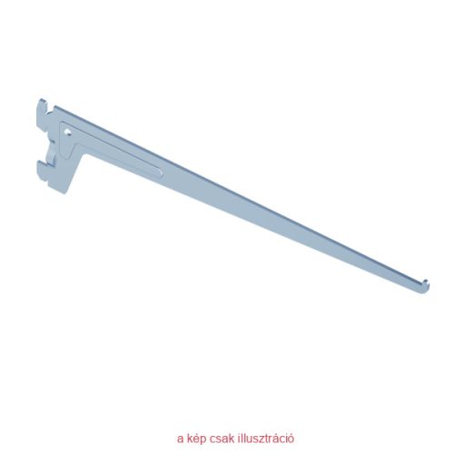 Konzol 2 horgos 150mm alu