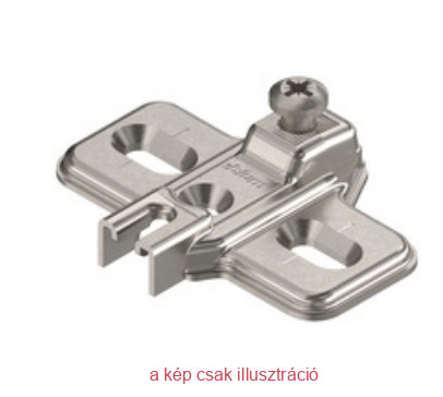 BLUM MODUL kivetőpánt szerelőtalp csavar nélkül