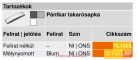 BLUM kivetőpánt pántkar takarósapka nikkel 70.1503.BP NI