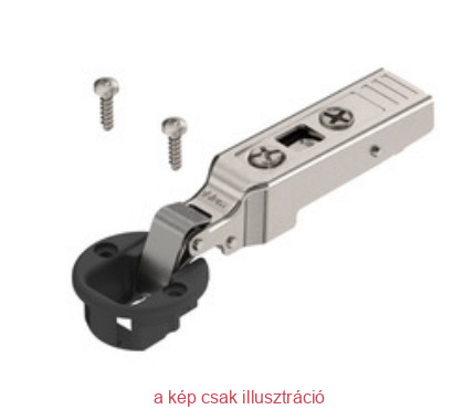 BLUM CLIP top üvegajtó kivetőpánt 94° ráütődő