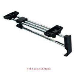 Kihúzható vállfatartó nikkel 450 mm