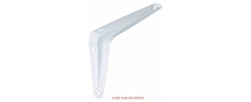 Palomilla konzol 125*100mm fehér