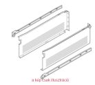 BLUM Metabox fémoldalas fióksín 400mm fehér 320H4000C15