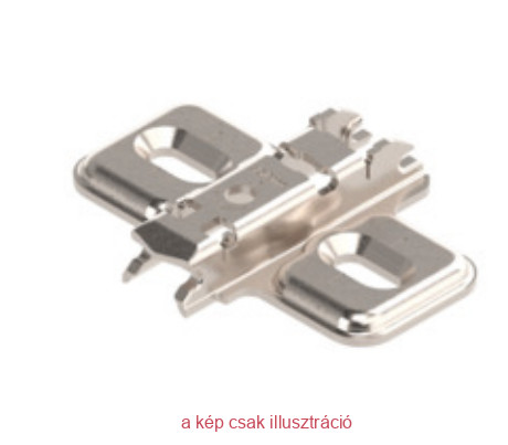 173L6100 BLUM CLIP csavar nélküli szerelőtalp