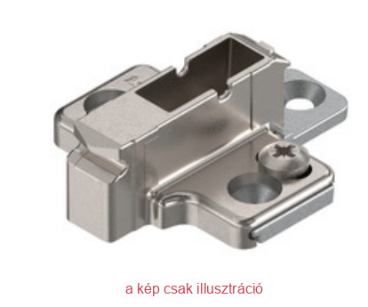 175H7190 BLUM CLIP eurocsavaros szerelőtalp 9mm-el magasított