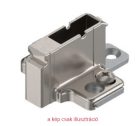 175H9190.22 BLUM CLIP eurocsavaros szerelőtalp 18mm-el magasított