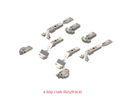 BLUM CLIP Top Köztes kivetőpánt-alu AVENTOS harmonika felnyílóhoz 134° (készlet)