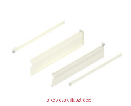 BLUM Metabox fémoldalas fióksín 550mm fehér 320K5500C15