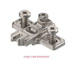 BLUM MODUL cink kivetőpánt szerelőtalp pillérpánthoz eurocsavarral 3mm