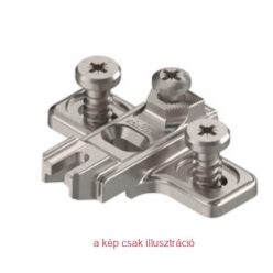   BLUM MODUL cink kivetőpánt szerelőtalp pillérpánthoz eurocsavarral 3mm