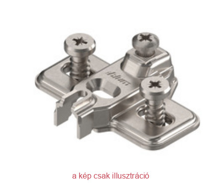 BLUM MODUL kivetőpánt szerelőtalp eurocsavarral 3mm