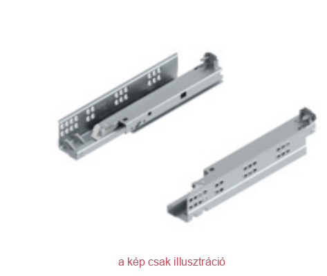 BLUM TANDEM fiók vezetősín 270mm teljes kihúzás 560H2700C