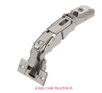 BLUM CLIP Top Széles nyitásszögű kivetőpánt beugrás nélkül 155° ráütődő rugó nk