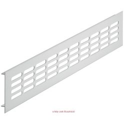 Szellőzőrács szögletes 100x500mm alu