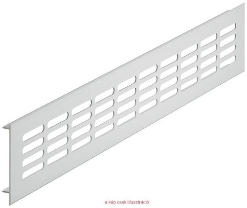 Szellőzőrács szögletes 100x2000mm alu