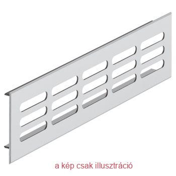 Szellőzőrács szögletes 60x250mm alu