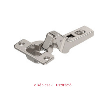BLUM CLIP kivetőpánt közézáródó 100° rugó nélküli