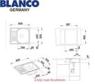 Mosogató Blancotipo 45S mini 605x500mm