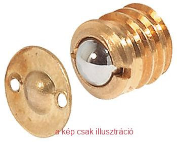 Golyós csappantyú 9mm sárgaréz