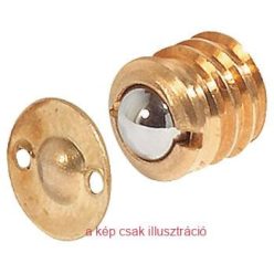 Golyós csappantyú 12mm sárgaréz