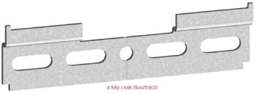 Tartólemez bútorakasztóhoz 110x27 horganyzott