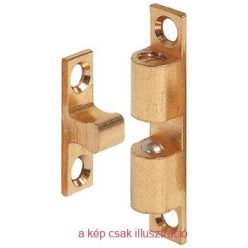 Dupla golyós csappantyú 49*9mm sárgaréz
