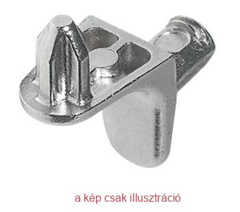 Polctartó 5mm 2db. ék orral nikkel 125kg HL282.24.726