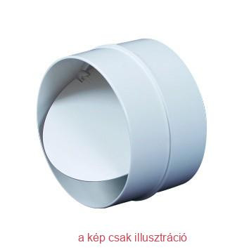 Kerek légcsatorna  visszacsapó toldó 125mm