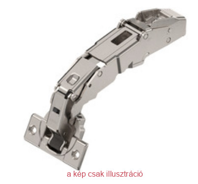 BLUM CLIP Top BLUMOTION kivetőpánt félig ráütődő nagy nyitásszögű 155° fékes