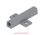 BLUM Tip-On hosszított egyenes adapter csavaros szürke 956A1501