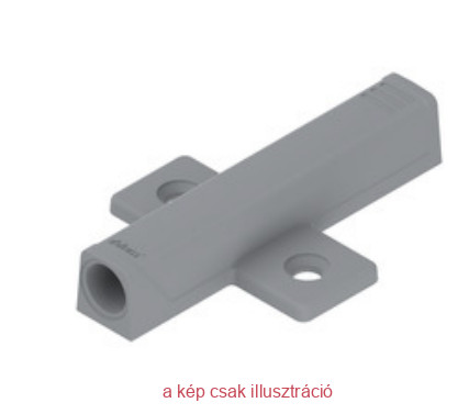 BLUM Tip-On hosszított egyenes adapter csavaros szürke 956A1501