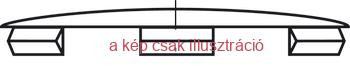 HAFELE pánthely takaró, fekete