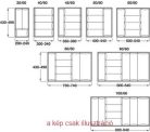 Evőeszköztartó 450mm szürke