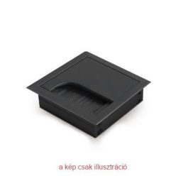 Kábelkivezető 80x80 fekete