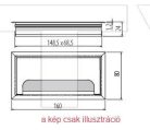 Kábelkivezető 80x160 alu GT-LB-80X160-05