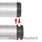 Asztalláb KRÓM 820mm