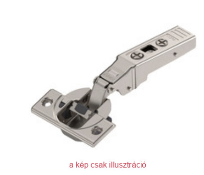 BLUM CLIP Top BLUMOTION kivetőpánt szögbenálló 15° fékes